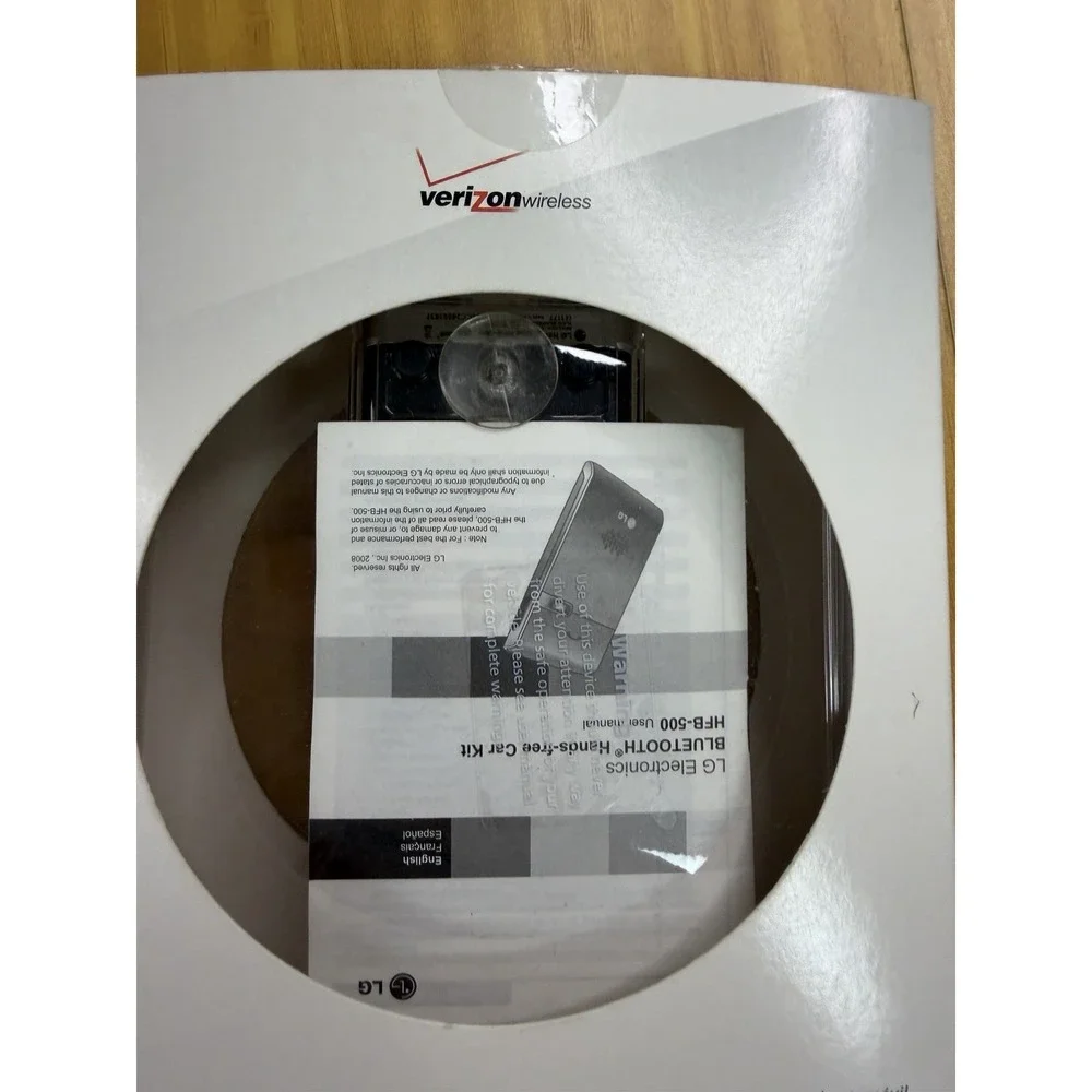 LG HFB-500 Bluetooth Solar Powered Hands-Free Car Kit